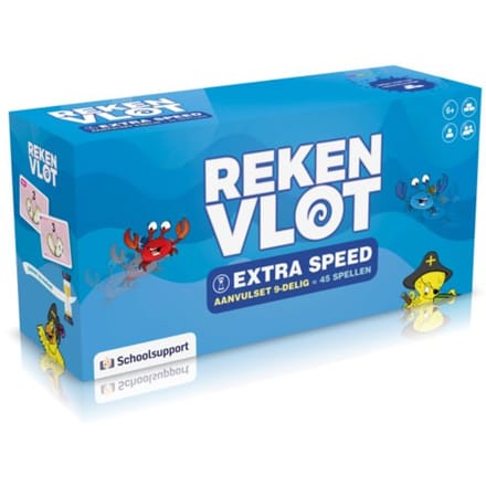 Rekenvlot Speedoefening - Laag 1 (Groep 3), 9-Delig