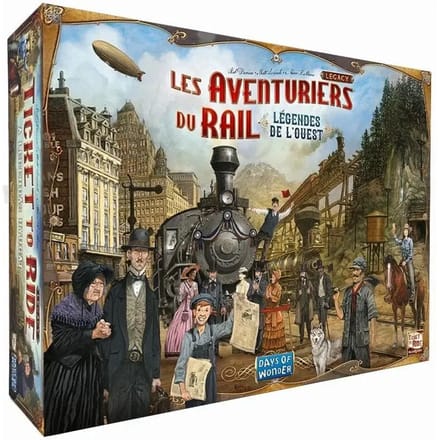 Bordspellen - De Reisgenoten van het Spoor Days of Wonder Legacy