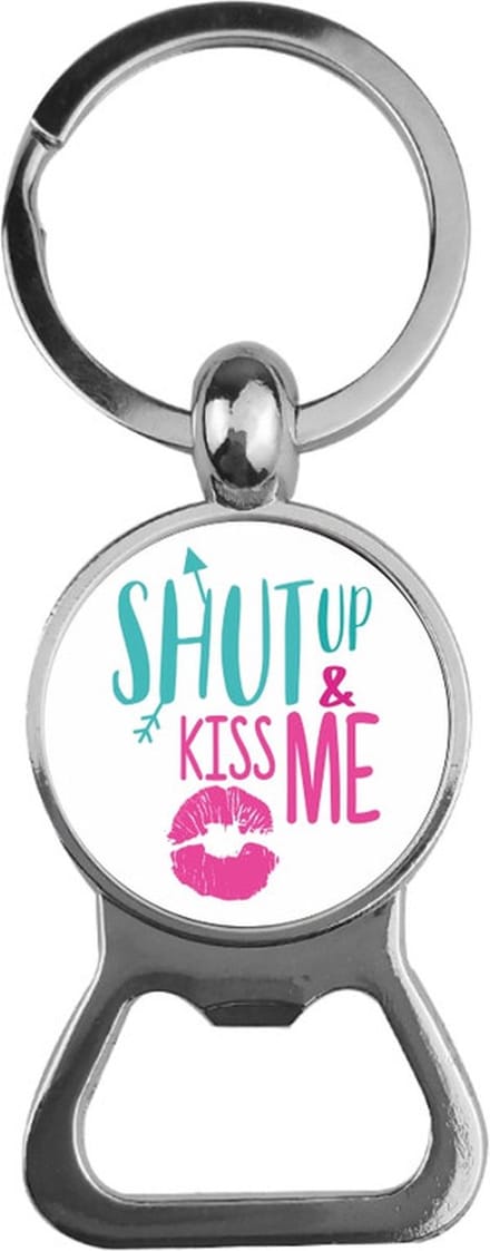 Bieropener Glas - Shut Up And Kiss Me