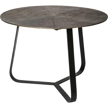PTMD - Salontafel Kae - Zwart - 59x59x41cm