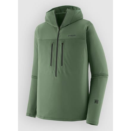 Patagonia R1 Ultralight Hoody Jas groen