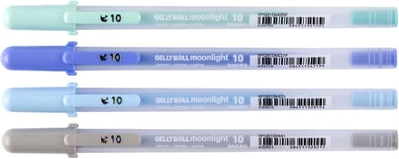 Gelschreiber Sakura Gelly Roll Moonlight 10 Aurora Set mit 4 Farben