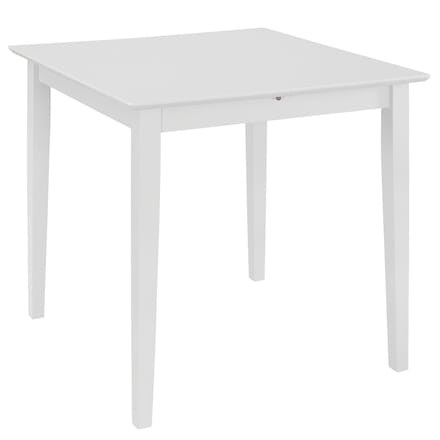 vidaXL - Eettafel - verlengbaar - (80-120)x80x74 - cm - MDF - wit