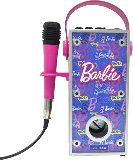 Barbie Lichtgevende Krachtige Bluetooth® luidspreker met microfoon