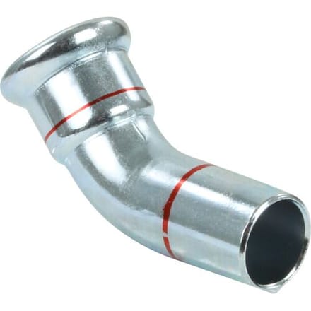 VSH Xpress staal pers insteekbocht 45deg 22mm