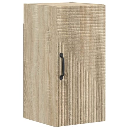 vidaXL - Badkamer - wandkast - HAARLEM - Sonoma - Eiken - 30 - x - 31 - x - 59 - cm