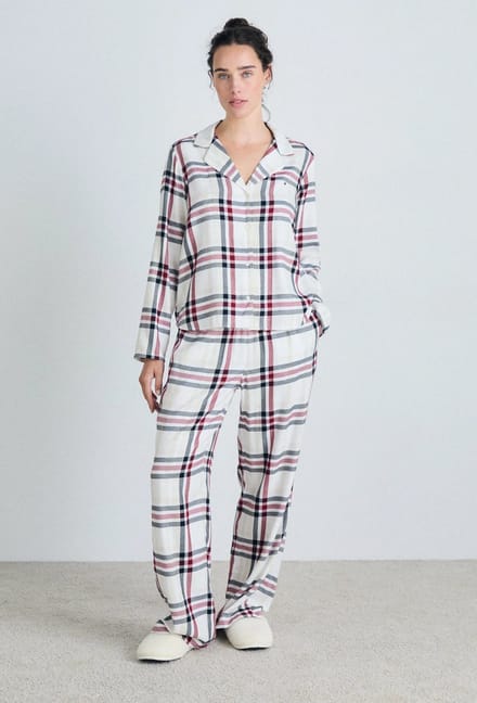Tommy Hilfiger - Unisex Pyjama - Heritage Check/Ivory