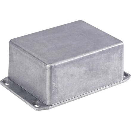 Hammond Electronics 1590LBFLBK Universele behuizing 50.5 x 50.5 x 31 Zwart 1 stuk(s)