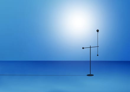 Artemide IXA vloerlamp - antraciet