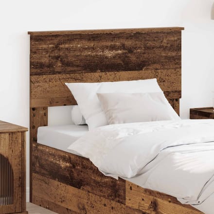 vidaXL Hoofdbord Oud Hout Bewerkt hout