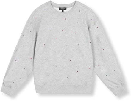 Refined Department Trui Jayne Oversized Sweater R2509822778 Grey Melange Dames Maat - S