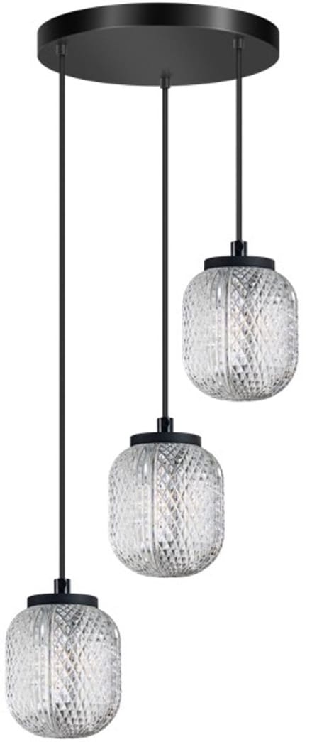 ETH Kristel Hanglamp round 3x G9