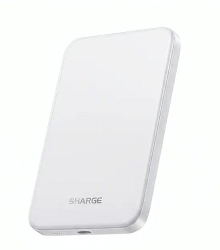 SHARGE Magnetica Wireless Power Bank 5000 mAh 20W Zilver