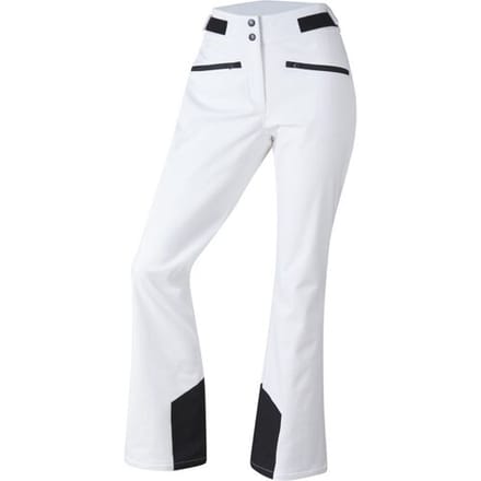 CRIVIT Dames softshell skibroek Glamour (wit, 40)