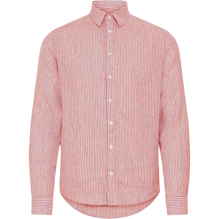 Linnen overhemd met lange mouwen Casual Friday CFEstrup Mix