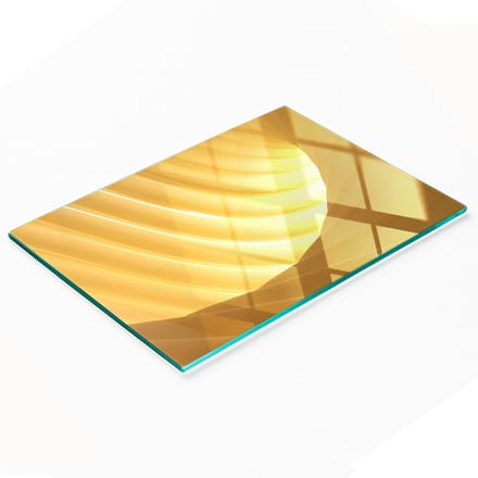 Decoratieve glazen snijplank met abstract wervelpatroon, 80x52 cm