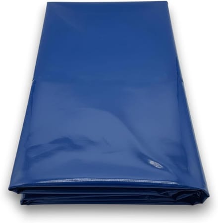 PVC Afdekzeil - Zeil met Oogjes - Universeel Afdekken - Industriële Kwaliteit - 5x6 Meter - Blauw