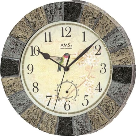 Wandklok radiogestuurd AMS - 5979