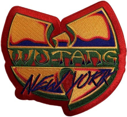 Wu-Tang Clan New York Logo Red - Patch