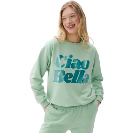 Dames sweatshirt She is Sunday Ciao Bella