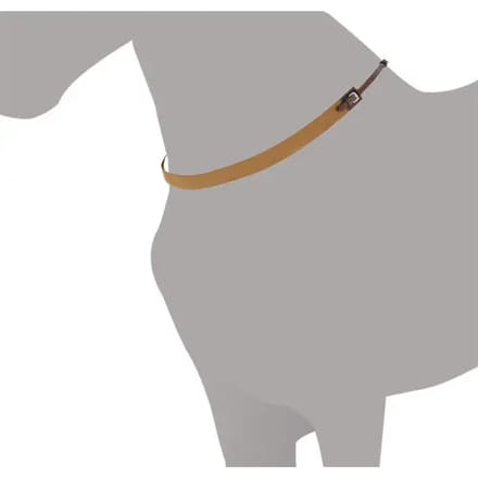 Elastische Engelse halsband voor paard Lexhis