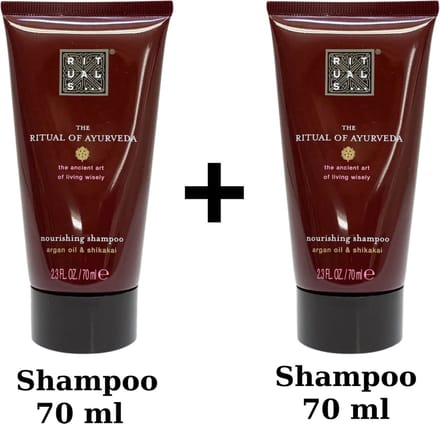 Rituals - Ayurveda - 2X Travel Size Shampoo a 70 ml = 140 ml