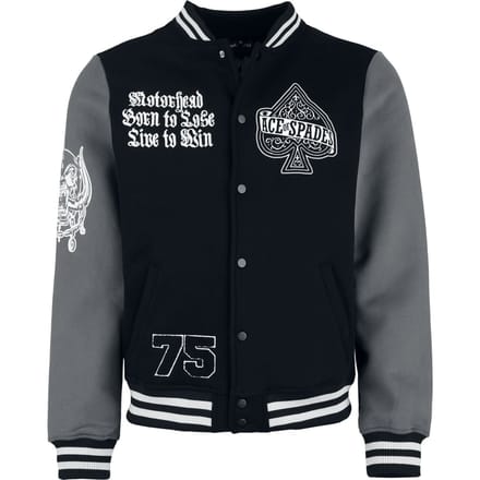 Motörhead Collegejas - Warpig Varsity Jacket - S tot 3XL - voor Mannen - meerkleurig