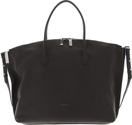 COCCINELLE Leren Handtas Schoudertas Estelle Elephant Handbag Bark Donkergroen