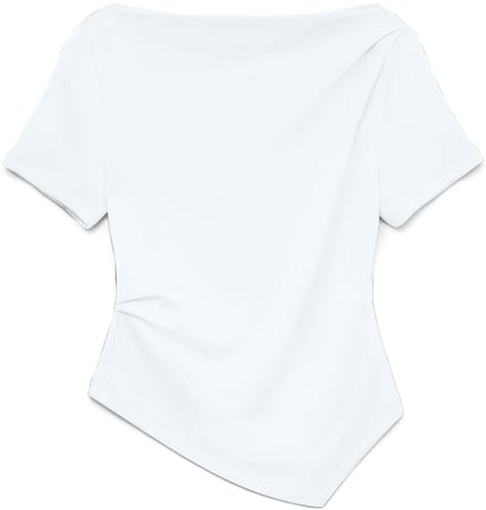 VERO MODA - VMMILLE SS BOATNECK SHORT TOP JRS NOOS - Dames - Blouses