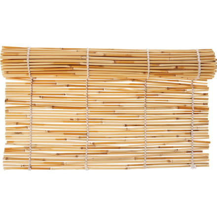 Rieten mat, Natural