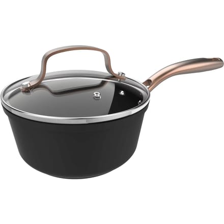 Casserolepan met deksel Cecotec Polka Fantasy 16 Pot Golden Ø 16 cm