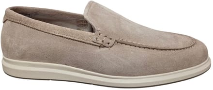 Berkelmans Pinar Papyrus Suede Instappers Beige Suede Heren - Beige - 43