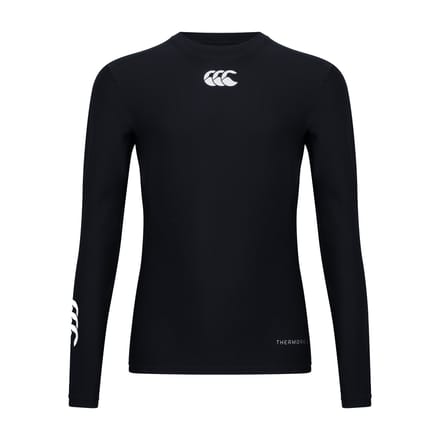 Canterbury Dames Thermoreg Langsleeve Basislaag Top (Zwart)