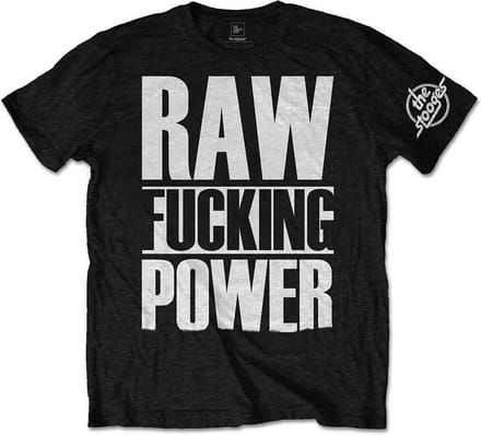 The Stooges - Raw Heren T-shirt - M - Zwart