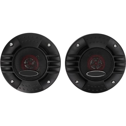 Paire Haut-parleur Tweeter Audio Voiture Rond 91dB Son Plus Fort Noir 4 Ohms pour Système Sonore black