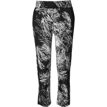 Urban Classics - Beach Limb Palazzo broek - S - Zwart/Wit