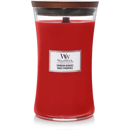 WoodWick Geurkaarsen Karmozijnrode bessen Dames 610 g