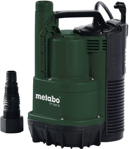 Dompelpomp - Waterpomp - Kelders Leegpompen - Platte Zuiging - 6.5 Meter - Groen