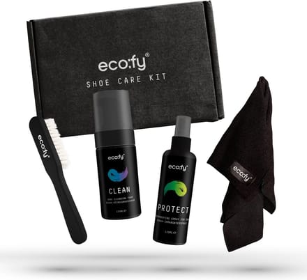 eco:fy® Schoenonderhoudsset • reinigingsset met waterdichtmakend middel