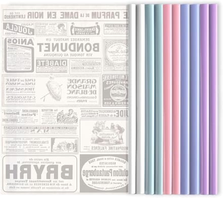 Set van 10 A4 Rapportage Mappen met Schuifbalk en Plastic Binding - Ideaal voor Documenten, Presentaties en Archivering