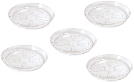 Onderschotel Coubi 18cm TRANSPARANT Prosperplast / 5 STUKS ! /