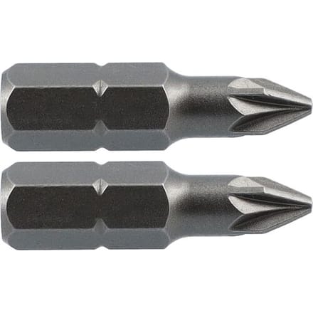 Labor schroefbit PZ3x25mm (2 Stuks)