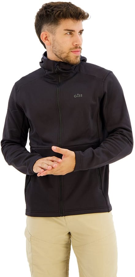 Gill Quest Fleece Met Halve Rits Zwart L Man