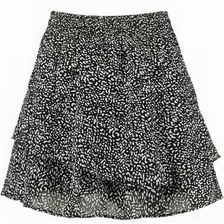 America Today Riley Black/white Taglia: L | Minigonne Outlet | Donna | Nero