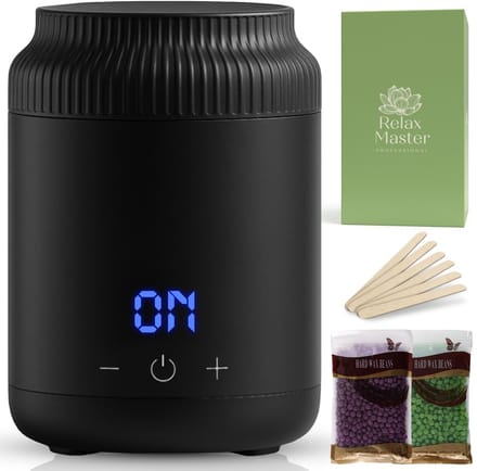 Relax Master® Professioneel Wax Apparaat - Ontharing Set - Inclusief Hard Wax Bonen en Spatels - Waxpot