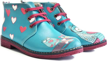 GOBY - Owls - Boots - Sneakers - Laarzen - Hoge kwaliteit - Handmade - Maat 38