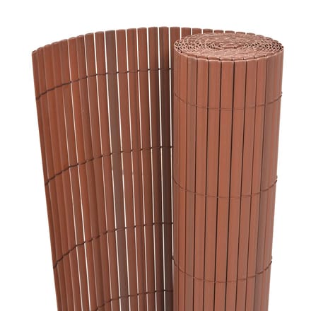vidaXL - Tuinhek - Bruin - 150 - x - 300 - cm - PVC