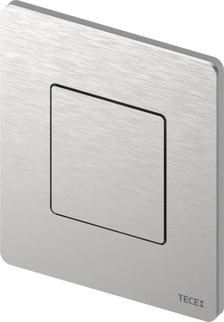 Urinoir Bedieningsplaat TECE Solid 10,4x12,4 cm RVS Geborsteld inclusief Cartouche