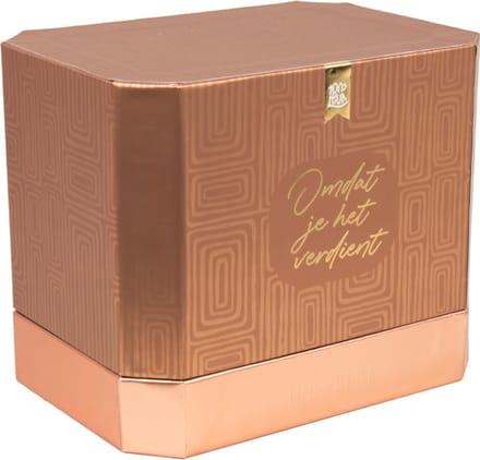 100%LEUK - Omdat je het verdient - Cadeaupakket