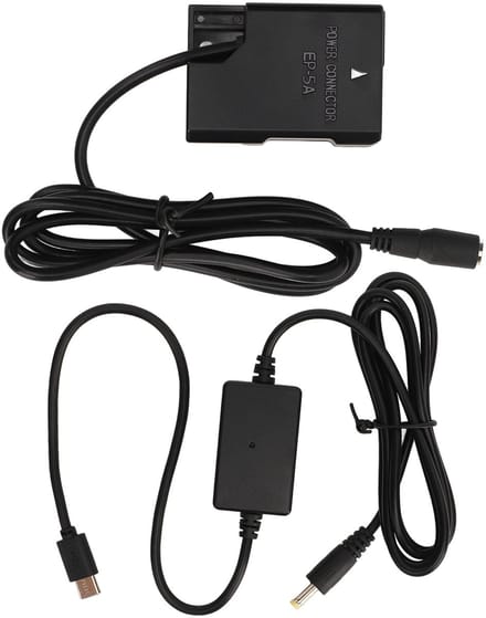 EN‑EL14 DC-koppelstuk dummybatterij met type C-stroomadapter voor Nikon D5600 D3300 D3500 D5100 D5500 D3100 D3200-camera